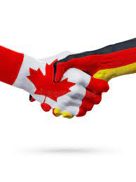 Find canadian offices and consular services in germany, and information about coming to canada. Flags Canada Germany Countries Partnership Friendship Handshake Concept Stock Illustration Illustration Of Agreement Friendship 89662403