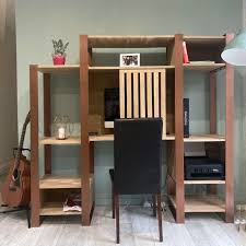 Bureau et meuble intégré, réalisation innovhome. Bibliotheque Avec Bureau Integre J Ose Faire