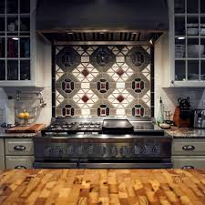 A backsplash with the right colors if you plan on adding tile to your custom kitchen backsplash design, keep it simple by choosing a style that is similar to type of tile that is used on the. Guardian Inspired Backsplash Pewabic Pottery