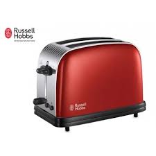 Tostador De Pan Russell Hobbs Flame Red Tostadora Electrodomesticos Tostadas