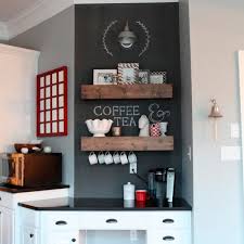 repurpose a kitchen desk space