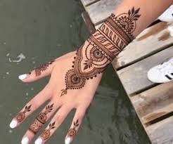 Aesthetic Henna And Makeup Image Henna Flower Designs Henna Tattoo Hand Henna Tattoo