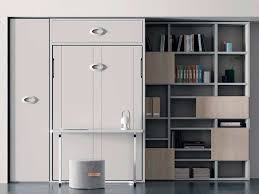 Camas abatibles verticales, camas abatibles individuales y de matrimonio. Cama Abatible Vertical Con Escritorio Modelo Convert Muebles Raquel Es