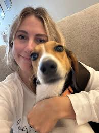 375 adoption of 2025 Barney stole the heart of the foster mom and her two  other dogs he is home