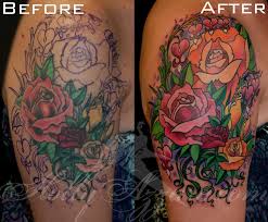 Black bleeding heart flower tattoo. Roses And Bleeding Hearts Add On Rework By Holly Azzara Tattoonow
