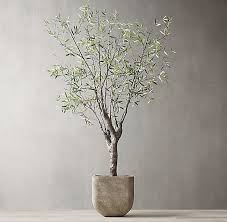 Grand Faux Olive Tree Olivier Arbre Interieur Arbres En Pots