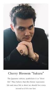 John mayer's tattoos enhance his personality making his body a 'wonderland'. John Mayer Usa On Twitter Johnmayer Tattoos Explained A Thread