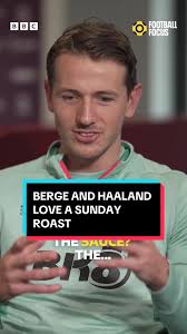 Sander Berge and Erling Haaland