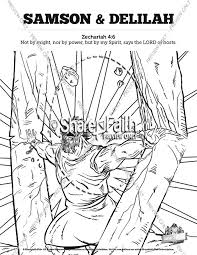 Two truths and a lie have each kid tell three things about them, two of them true and one false. Samson And Delilah Sunday School Coloring Pages Sharefaith Kids