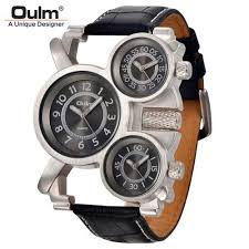 Oulm Luxury Military Quartz Watch Mens Watches Military Watches For Men Wristwatch Men