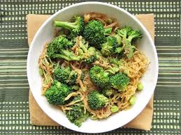 Sesame Soy Spaghetti Squash With Broccoli And Edamame A Healthy Way To Satisfy Your Lo Mein Craving Favorite Recipes Healthy Healthy Recipes Spaghetti Squash
