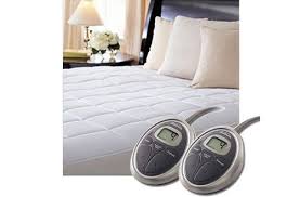 5 Sunbeam Queen Size Quilted Electric Heated Mattress Pad Mattress Pads Heated Mattress Pad Mattress