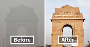 Our results show a pronounced decline in air pollutants during lockdown especially in delhi and kolkata; Here S How The Coronavirus Lockdown Has Affected Pollution Levels In India Bored Panda