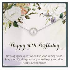 Turning 30 is a big deal. Amazon Com 30 Birthday Gifts For Women 30th Birthday Gifts For Her Wife Birthday Gift Ideas Birthday For Sister Handmade