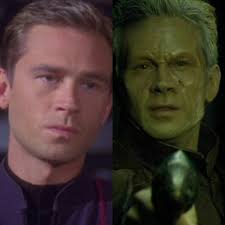 Christopher Heyerdahl (Halling & Todd), Michael Shanks (Daniel Jackson),  Torri Higginson (Dr. Weir), and Connor Trinneer (Michael/Star Trek  Enterprise-Trip)