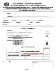 Foot ligue 1, france : Fff Paris Ile De France Fill Online Printable Fillable Blank Pdffiller