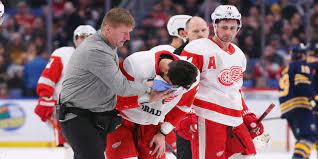 The deal will be for just $874,125 which was the qualifying offer extended to perlini. Detroit Red Wings Brendan Perlini Practices After Face Cut By Skate