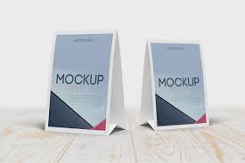 Free for personal and commercial use. 40 Superior Table Tent Card Mockup Templates Decolore Net