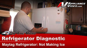 It was a very good refrigerator. Refrigerator Diagnostic Repair Not Making Ice Maytag Whirlpool Kenmore Roper Sears Mfi2670xew6 Youtube