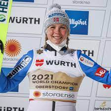 Born 20 september 1992) is a slovenian ski jumper.he is one of the sport's most successful contemporary athletes, having won the 2016 ski jumping world cup overall title and two olympic medals, silver and bronze at the 2014 winter olympics. Maren Lundby Gewinnt Historischen Wm Titel