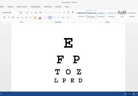 Which Font Is Used In Snellen Charts Also Known As Eye Exam