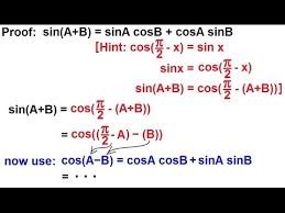 Precalculus Trigonometry Trig Identities 13 Of 57 Proof Of Addition Formula Sine Youtube