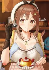 Rule 34 - Atelier Atelier Ryza Big Breasts Brown Hair Busty Cleavage  Clothing Happy Huge Breasts Large Breasts Reisalin Stout Smile Spoon  Teenager Thick Thighs Thighs Wide Hips | 9061679