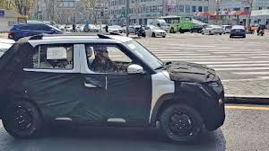 Which is the new micro suv of hyundai? Hyundai Ax1 Micro Suv Spied Global Debut Soon Autox