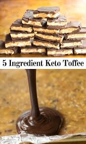 Buttery Walnut Toffee Layers Of Chocolate And A Nutty Caramel Scented Crunchy Toffee Only Five Ingredients Sugar Fr Low Carb Candy Keto Candy Low Carb Keto