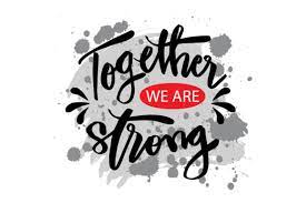 Check out our official music. Quote Together We Are Strong Grafik Von Han Dhini Creative Fabrica