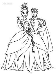 Princess tiana from the disney film, the princess and the frog, is a favorite amongst young girls. Printable Princess Tiana Coloring Pages Coloring And Malvorlagan
