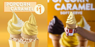 popcorn caramel ice cream