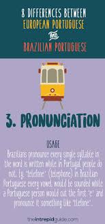 Start with the 8 basic vowels. 8 Surprising Differences Between Brazilian Portuguese And Portugal Portuguese The Intrepid Guide