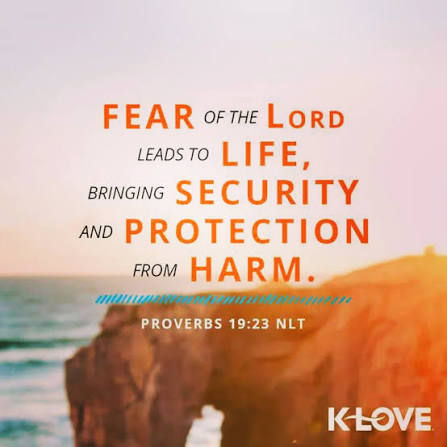 Proverbs 19:23 teaches that a deep, reverent respect for God (the "fear of  the Lord") is the ultimate foundation for a fulfilling life. It promises  that aligning your life with God's wisdom
