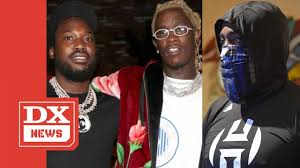 Check spelling or type a new query. Young Thug Meek Mill Defend James Harden S Blue Lives Matter Mask Youtube