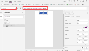 working with barcode scanner in powerapps microsoft