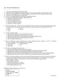 We did not find results for: Soal Dan Kisi Kisi Pemrograman Dasar Jawabanku Id