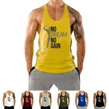 gym tank top vest bodybuilding muscle