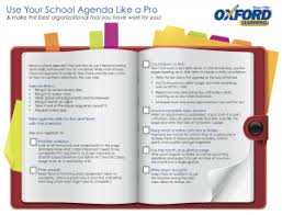 Checklist: Use Your School Agenda Like a Pro | Oxford Learning