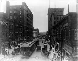 Des Moines Iowa Sixth Avenue 1910 Historic Photo Chicago Pictures Des Moines Des Moines Iowa