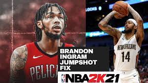 Brandon Ingram Jumpshot Fix 2k21 Brandon Ingram Ingram Brandon