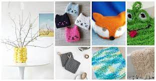 Combination of both repins and my finished projects. 22 Ridiculously Cute Knitting Projects For Your Kitchen Bath