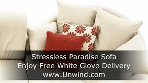 Created by stressless, ergoadapt allows the cushion of the sofa to tilt down automatically the moment you take a seat. Stressless Paradise Sofa Low Back Collection Youtube