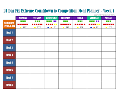 21 Day Fix Meal Plan Tools Get Fit Lose Weight Feel Like