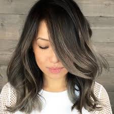 Charcoal Brown Hair Color Brown Hair Balayage Hair Highlights Hair