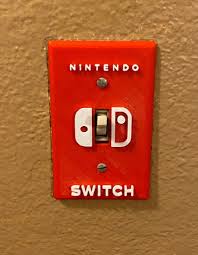 Nintendo Switch Light Cover Free Shipping Etsy In 2020 Nintendo Room Light Switch Covers Diy Light Covers