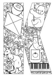 We have collected 40+ k coloring page images of various designs for you to color. Words Starts With Letter K Coloring Page Bulk Color