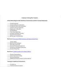 The red theme of the ms word template has the exact same content as the blue theme. Free 10 Employee Training Plan Samples In Ms Word Pages Google Docs Pdf
