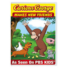 curious george makes new friends dvd