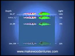 fishing lure color selection part 1 how colors look underwater